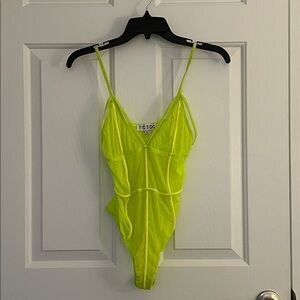 Tig Too Neon Yellow Bodysuit